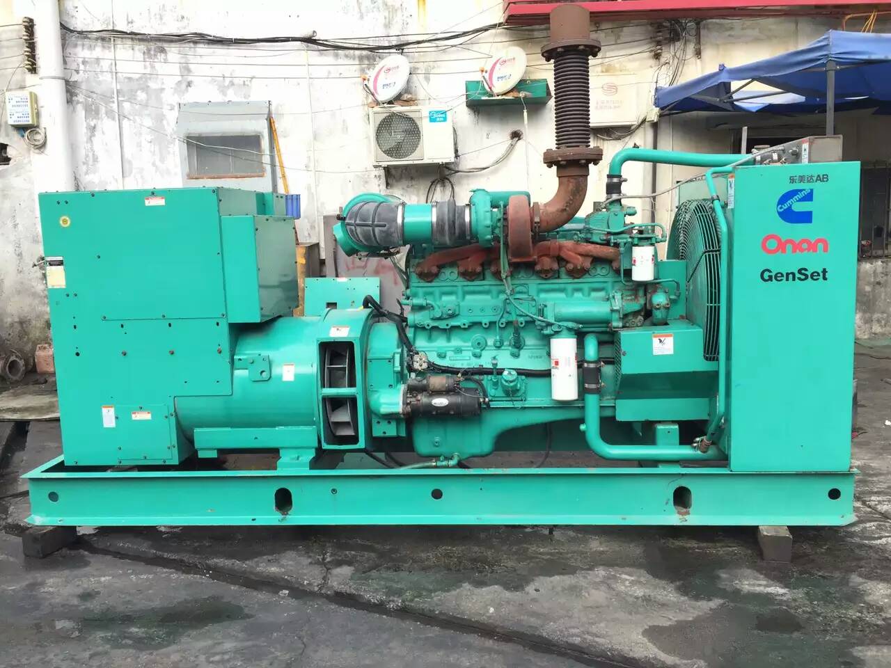 阿拉尔租赁发电机-柴油发电机不正常冒烟的原因