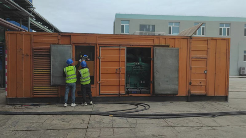 阿拉尔如何检查柴油发电机组的机油油位?